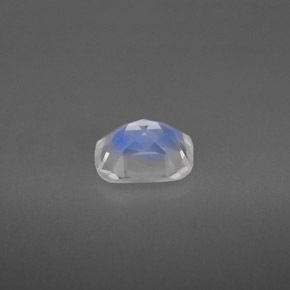 Rainbow Moonstone Gemstone in 8 x 6 mm Size for Sale, Rainbow Moonstone Stone in Blue White Color