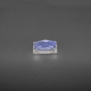 Rainbow Moonstone Gemstone in 6.1 x 4.1 mm Size for Sale, Rainbow Moonstone Stone in Blue White Color