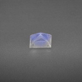 Rainbow Moonstone Gemstone in 6 x 5.1 mm Size for Sale, Rainbow Moonstone Stone in Blue White Color