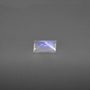 Rainbow Moonstone Gemstone in 5.9 x 4 mm Size for Sale, Rainbow Moonstone Stone in Blue White Color