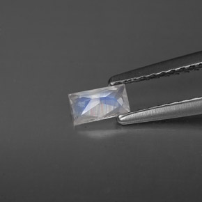 Rainbow Moonstone Gemstone in 4.9 x 2.8 mm Size for Sale, Rainbow Moonstone Stone in Blue White Color