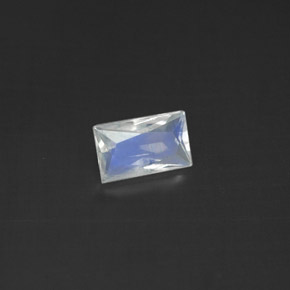 Rainbow Moonstone Gemstone in 5.9 x 3.6 mm Size for Sale, Rainbow Moonstone Stone in Blue White Color