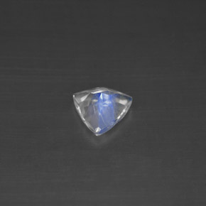 Rainbow Moonstone Gemstone in 6 x 6 mm (calibrated) Size for Sale, Rainbow Moonstone Stone in Blue White Color