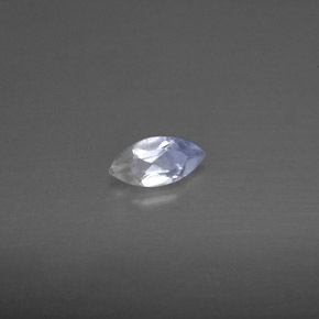 0.23 ct White Rainbow Moonstone Stone, Natural Rainbow Moonstone in Marquise Facet Shape for Sale