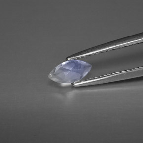 Rainbow Moonstone Gemstone in 6 x 3 mm (calibrated) Size for Sale, Rainbow Moonstone Stone in Blue White Color