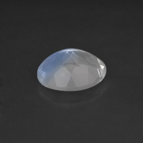 Rainbow Moonstone Gemstone in 9 x 7 mm (calibrated) Size for Sale, Rainbow Moonstone Stone in Blue White Color