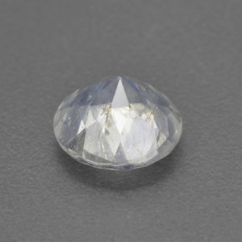 Rainbow Moonstone Gemstone in 6 mm (calibrated) Size for Sale, Rainbow Moonstone Stone in Bluish White Color