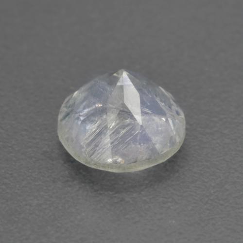 Rainbow Moonstone Gemstone in 6 mm (calibrated) Size for Sale, Rainbow Moonstone Stone in Bluish White Color