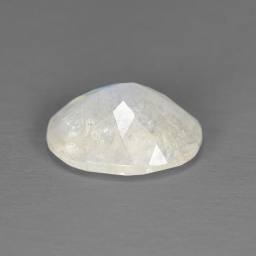 Rainbow Moonstone Gemstone in 10 x 8 mm (calibrated) Size for Sale, Rainbow Moonstone Stone in Bluish White Color