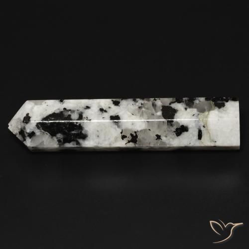 Rainbow Moonstone Gemstone in 41.1 x 10.2 mm Size for Sale, Rainbow Moonstone Stone in Multicolor Color