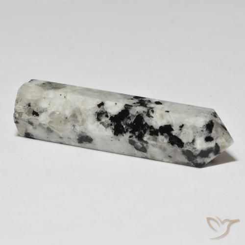 Rainbow Moonstone Gemstone in 42.1 x 11.2 mm Size for Sale, Rainbow Moonstone Stone in Multicolor Color