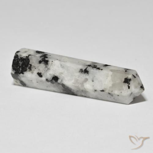 Rainbow Moonstone Gemstone in 40 x 11.6 mm Size for Sale, Rainbow Moonstone Stone in Multicolor Color