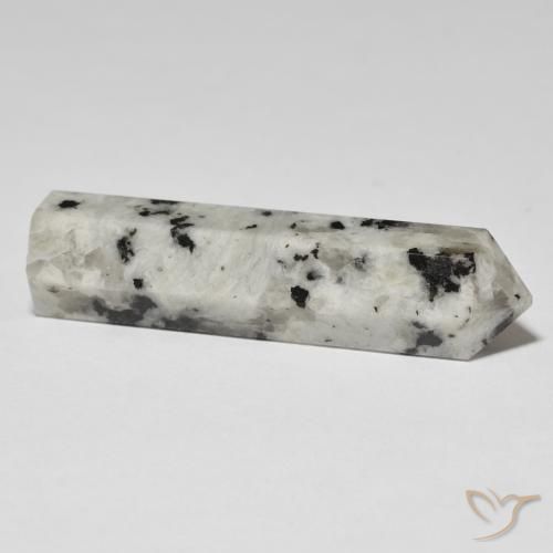 Rainbow Moonstone Gemstone in 40 x 10.6 mm Size for Sale, Rainbow Moonstone Stone in Multicolor Color