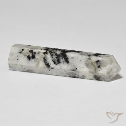 Rainbow Moonstone Gemstone in 41.7 x 10.2 mm Size for Sale, Rainbow Moonstone Stone in Multicolor Color