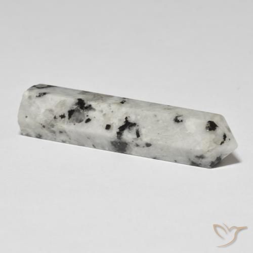 Rainbow Moonstone Gemstone in 39.9 x 9.9 mm Size for Sale, Rainbow Moonstone Stone in Multicolor Color