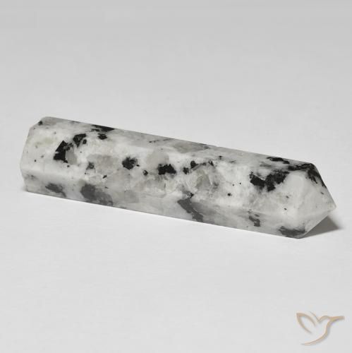 Rainbow Moonstone Gemstone in 45.1 x 11.3 mm Size for Sale, Rainbow Moonstone Stone in Multicolor Color