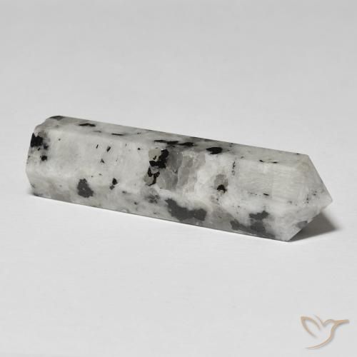 Rainbow Moonstone Gemstone in 39.8 x 11 mm Size for Sale, Rainbow Moonstone Stone in Multicolor Color