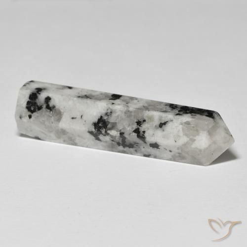 Rainbow Moonstone Gemstone in 42 x 11 mm Size for Sale, Rainbow Moonstone Stone in Multicolor Color
