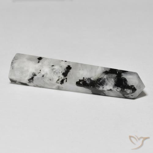 Rainbow Moonstone Gemstone in 42.7 x 9.7 mm Size for Sale, Rainbow Moonstone Stone in Multicolor Color