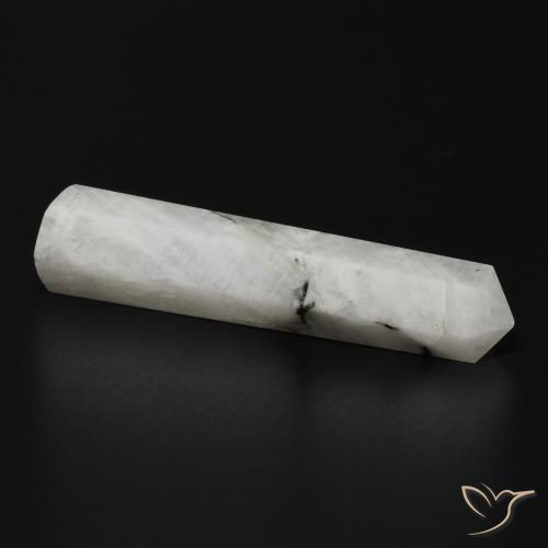 Rainbow Moonstone Gemstone in 38.4 x 9 mm Size for Sale, Rainbow Moonstone Stone in Multicolor Color
