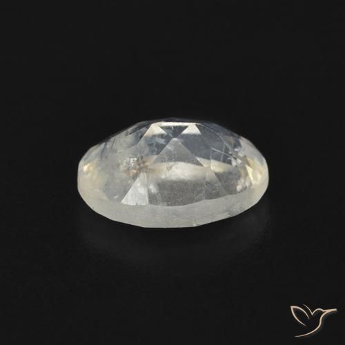 Rainbow Moonstone Gemstone in 7 x 5 mm (calibrated) Size for Sale, Rainbow Moonstone Stone in Bluish White Color