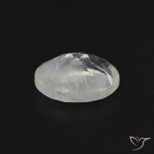 Rainbow Moonstone Gemstone in 7 x 5 mm (calibrated) Size for Sale, Rainbow Moonstone Stone in Bluish White Color