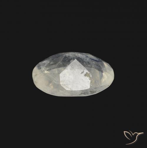 Rainbow Moonstone Gemstone in 8 x 6 mm (calibrated) Size for Sale, Rainbow Moonstone Stone in Bluish White Color