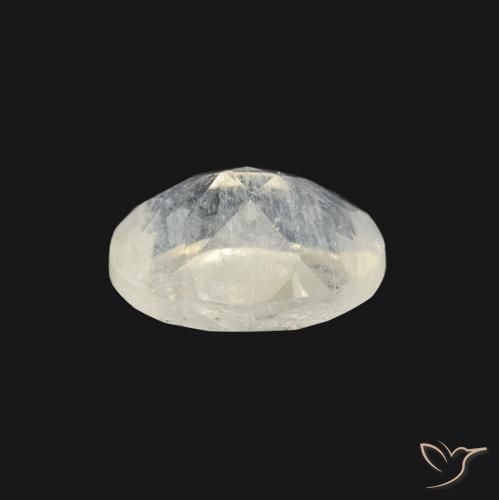 Rainbow Moonstone Gemstone in 8 x 6 mm (calibrated) Size for Sale, Rainbow Moonstone Stone in Bluish White Color