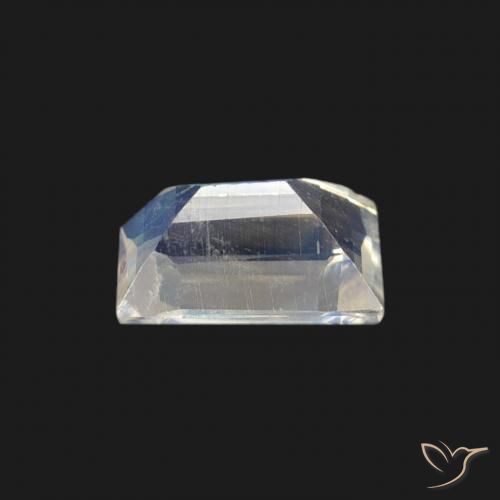 Rainbow Moonstone Gemstone in 6 x 4 mm (calibrated) Size for Sale, Rainbow Moonstone Stone in Bluish White Color