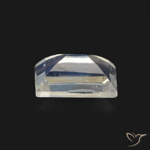 Rainbow Moonstone Gemstone in 5.9 x 3.7 mm Size for Sale, Rainbow Moonstone Stone in Bluish White Color