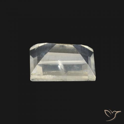 Rainbow Moonstone Gemstone in 7.1 x 5.2 mm Size for Sale, Rainbow Moonstone Stone in Bluish White Color