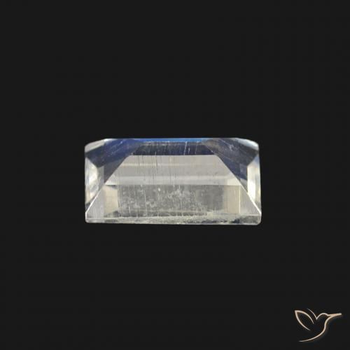 Rainbow Moonstone Gemstone in 6 x 4 mm (calibrated) Size for Sale, Rainbow Moonstone Stone in Bluish White Color