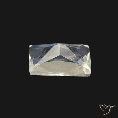Rainbow Moonstone Gemstone in 6 x 4 mm (calibrated) Size for Sale, Rainbow Moonstone Stone in Bluish White Color