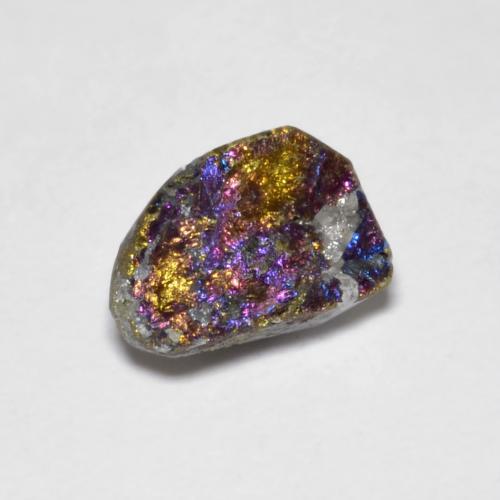 1.94 ct Multicolor Rainbow Pyrite Stone, Natural Rainbow Pyrite in Fancy Crystal Cluster Shape for Sale