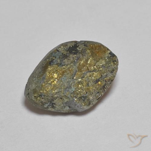 7.71 ct Multicolor Rainbow Pyrite Stone, Natural Rainbow Pyrite in Fancy Crystal Cluster Shape for Sale