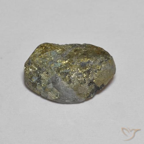 Rainbow Pyrite Gemstone in 13.4 x 9.6 mm Size for Sale, Rainbow Pyrite Stone in Multicolor Color