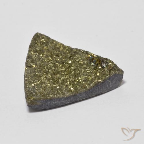 Rainbow Pyrite Gemstone in 15.3 x 14.4 mm Size for Sale, Rainbow Pyrite Stone in Multicolor Color