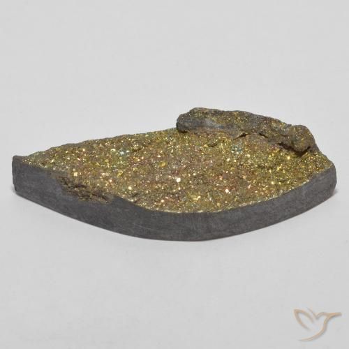 Rainbow Pyrite Gemstone in 29.5 x 12 mm Size for Sale, Rainbow Pyrite Stone in Multicolor Color