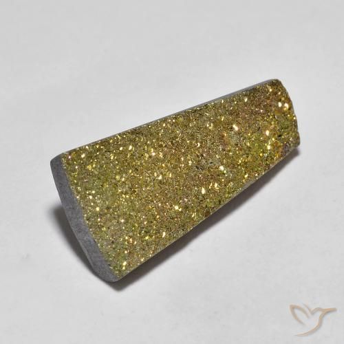 7.04 ct Multicolor Rainbow Pyrite Stone, Natural Rainbow Pyrite in Fancy Crystal Cluster Shape for Sale