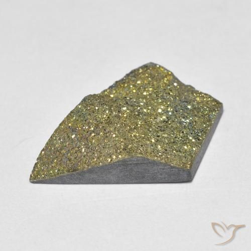 Rainbow Pyrite Gemstone in 18.3 x 12.4 mm Size for Sale, Rainbow Pyrite Stone in Multicolor Color