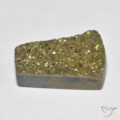 Rainbow Pyrite Gemstone in 18.1 x 13.6 mm Size for Sale, Rainbow Pyrite Stone in Multicolor Color
