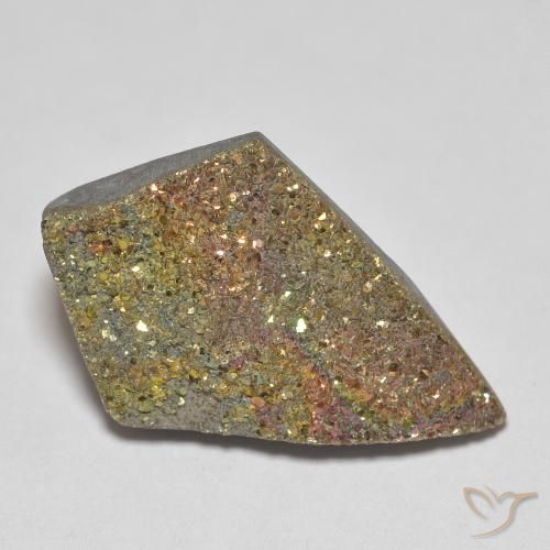 7.52ct Natural Multicolor Rainbow Pyrite, Fancy, Opaque