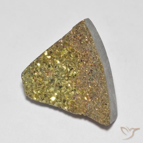 10.04 ct Multicolor Rainbow Pyrite Stone, Natural Rainbow Pyrite in Fancy Crystal Cluster Shape for Sale