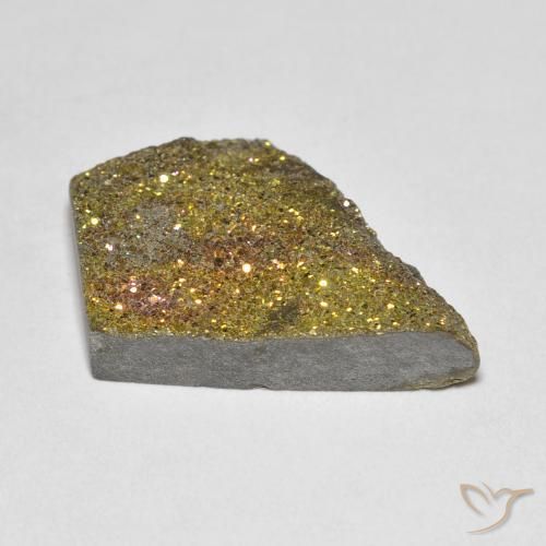 Rainbow Pyrite Gemstone in 20 x 15 mm (calibrated) Size for Sale, Rainbow Pyrite Stone in Multicolor Color