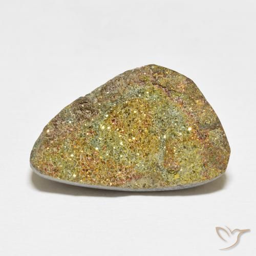 15.46ct Natural Multicolor Rainbow Pyrite, Fancy, Opaque
