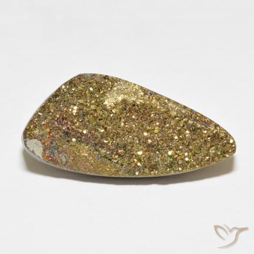 16.56ct Natural Multicolor Rainbow Pyrite, Fancy, Opaque