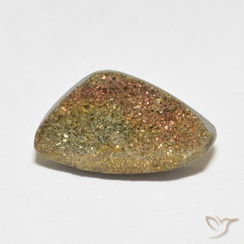 6.55ct Natural Multicolor Rainbow Pyrite, Fancy, Opaque