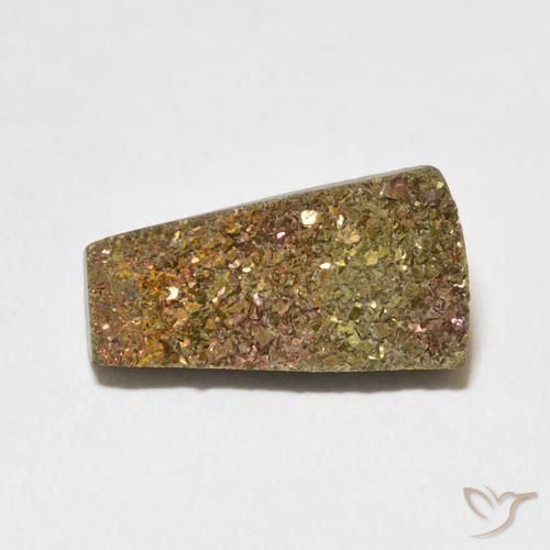 4.97ct Natural Multicolor Rainbow Pyrite, Fancy, Opaque