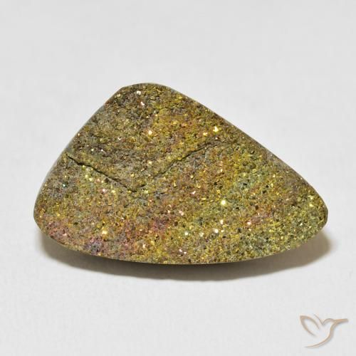 16.77 ct Multicolor Rainbow Pyrite Stone, Natural Rainbow Pyrite in Fancy Crystal Cluster Shape for Sale