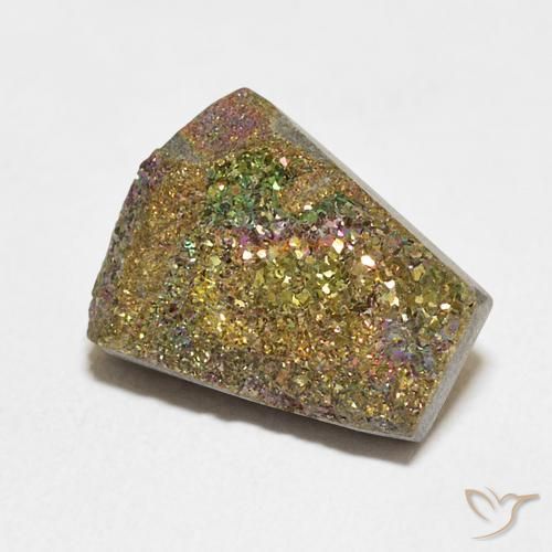 7.37ct Natural Multicolor Rainbow Pyrite, Fancy, Opaque